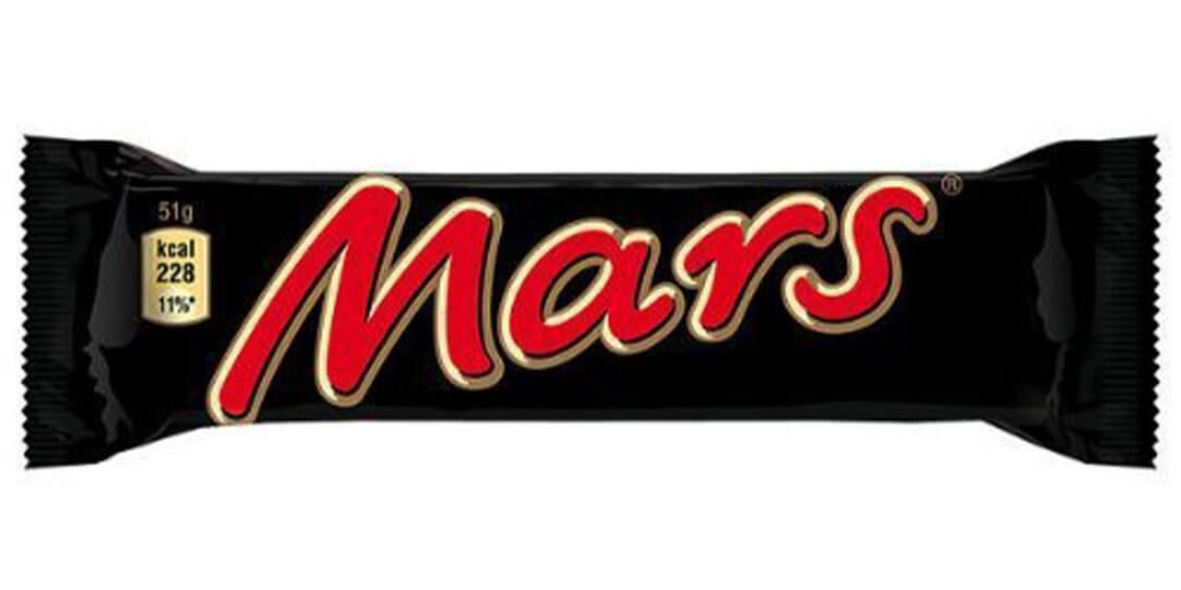 Mars Chocolate Bar 51g