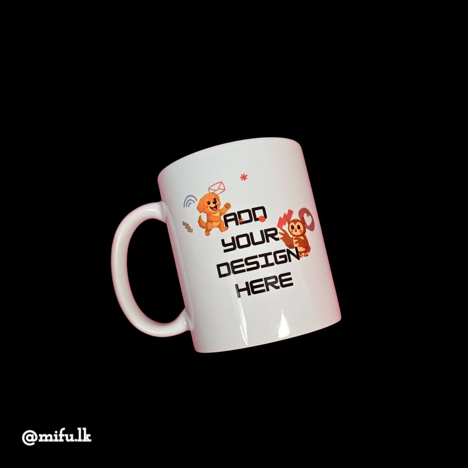 Customized White Mug Printing Customized White Mug Printing