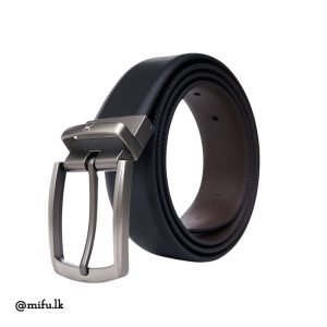 Reversible Standard Lock Belt - Black / Dark Brown