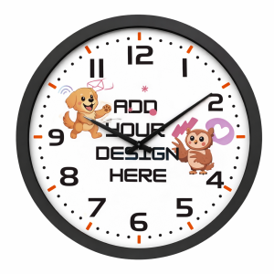Custom Printable Round Wall Clock